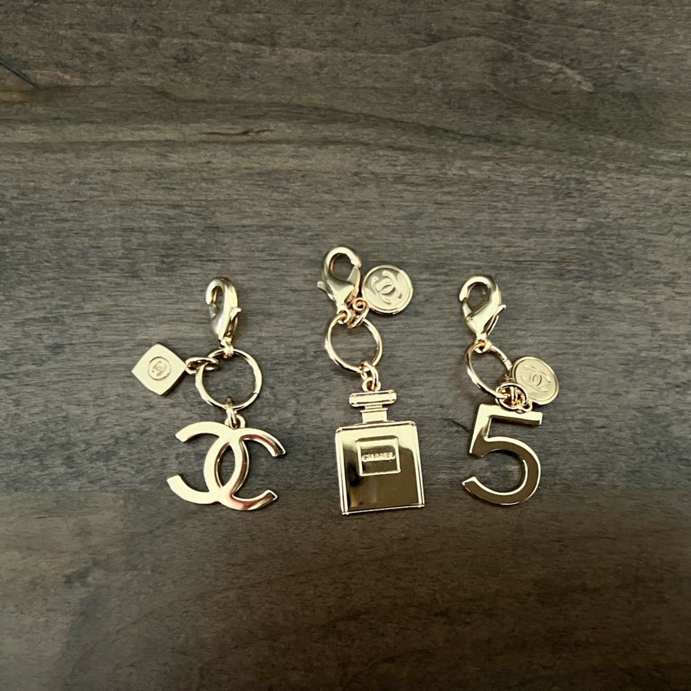 Chanel Holiday 2023 charm set of 3